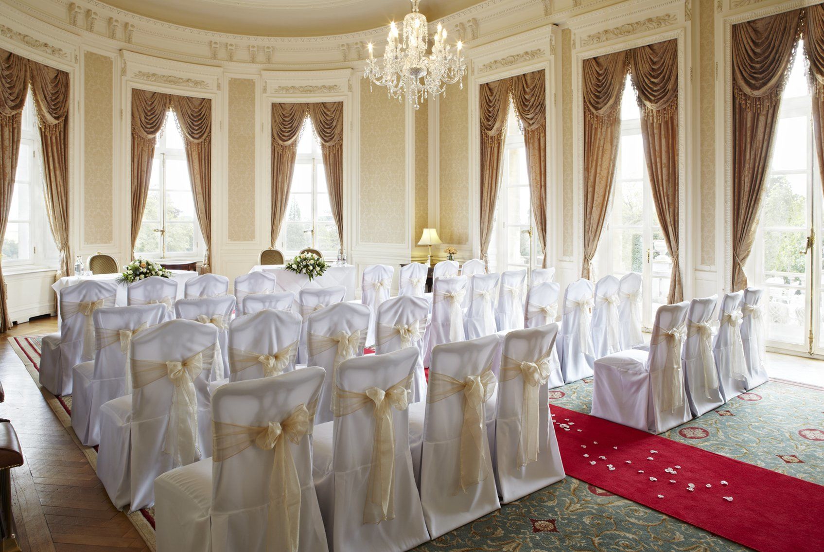 Luton Hoo Hotel, Golf And Spa Luton (Bedfordshire) Facilidades foto The Long Room